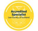 Law Society of Scotland Accredited Specialist logo