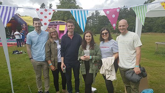 Dundee Office at Party in the Park fundraiser 2019