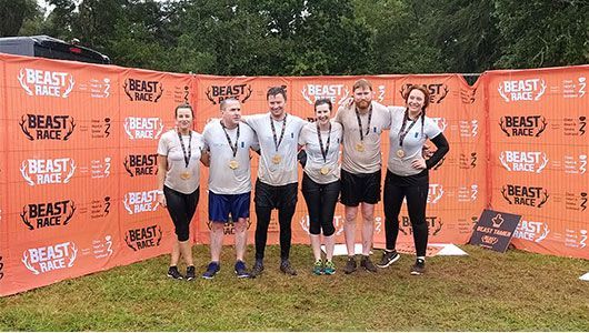 Inverness Office 'after pic' at Beast Race 2019