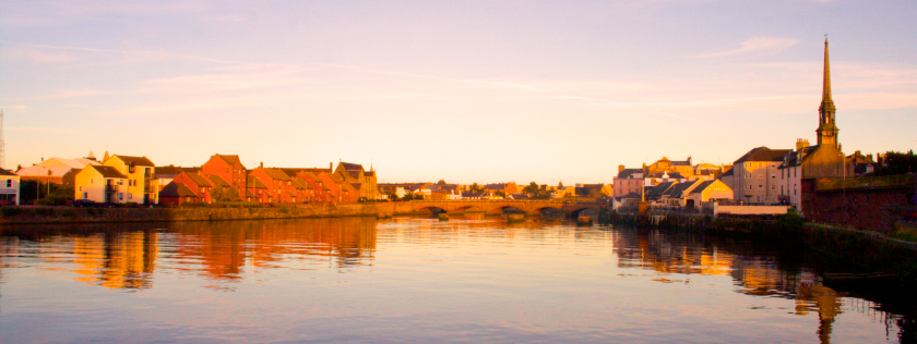 Ayr skyline