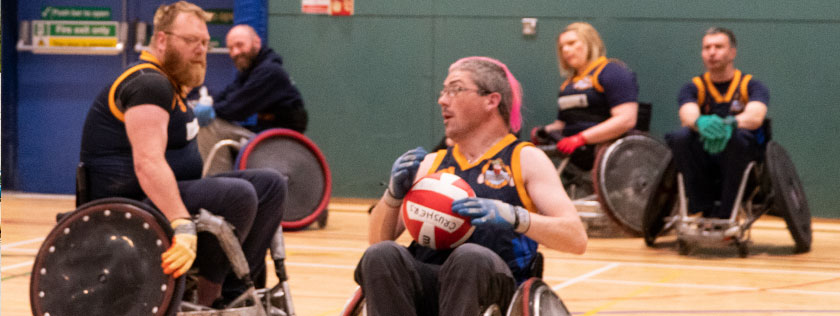 Caledonian Crushers in action