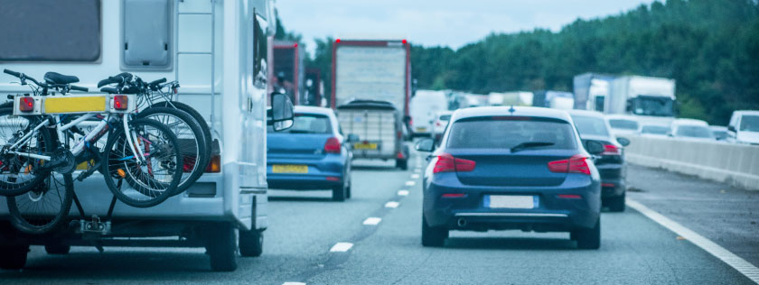 Traffic on motorway