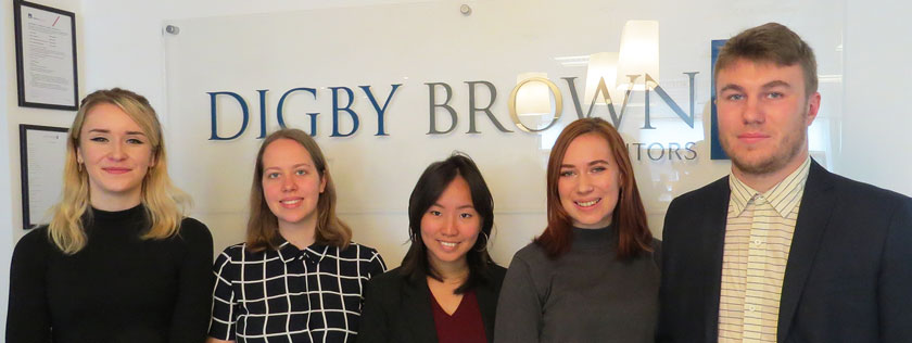Edinburgh Debates Union at Digby Brown Edinburgh office