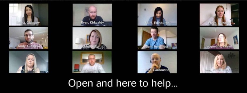 Digby Brown TV advert 2020 - still open and here to help during COVID19