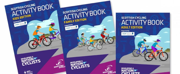 Scottish Cycling Activity Books