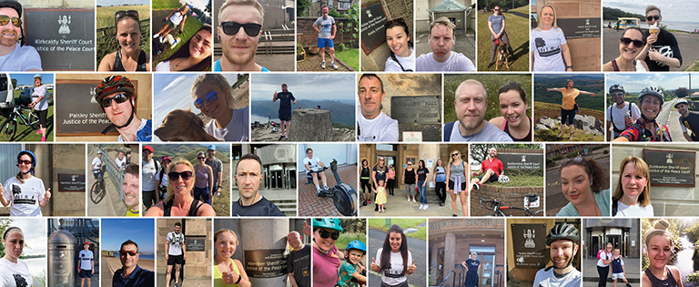 Scottish Courts Challenge - photos