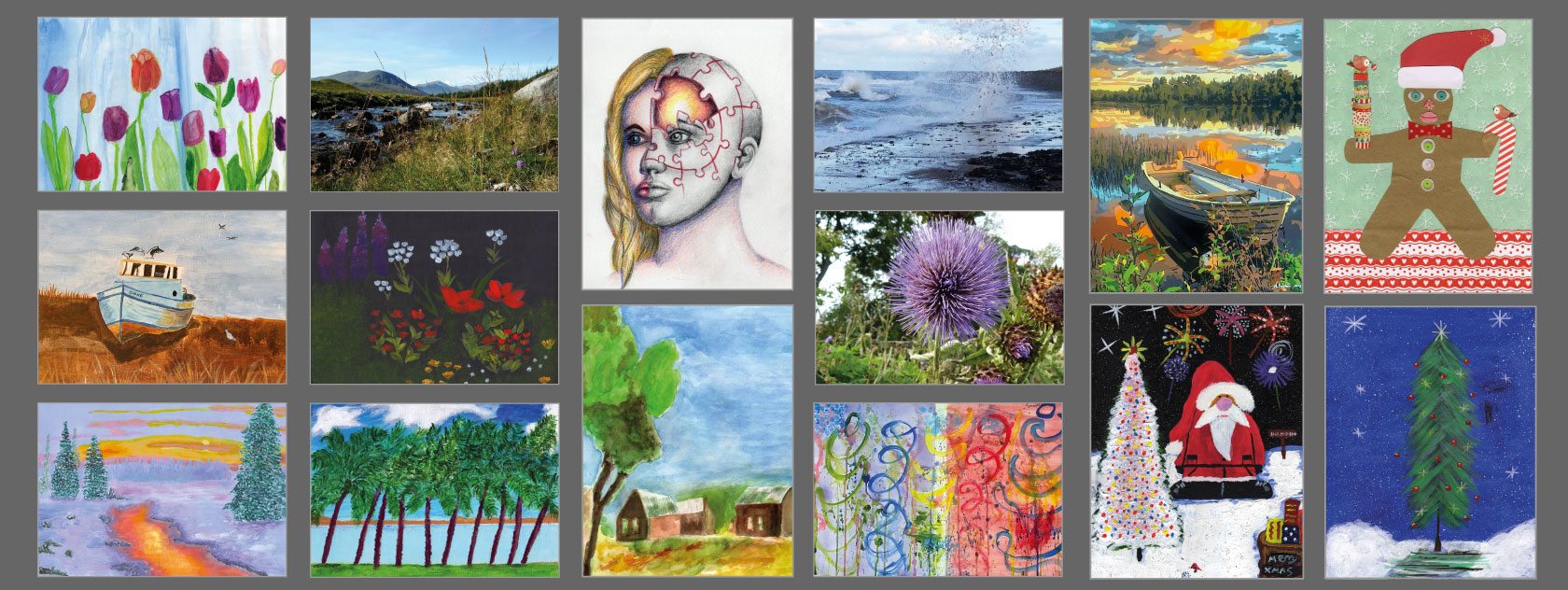 Brain Injury Calendar 2021 images