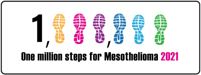 One million steps for Mesothelioma 2021 fundraising challenge