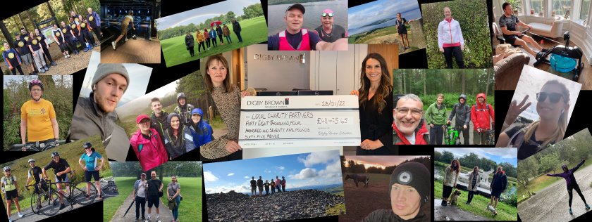 Digby Brown Charity Fundraising in 2021
