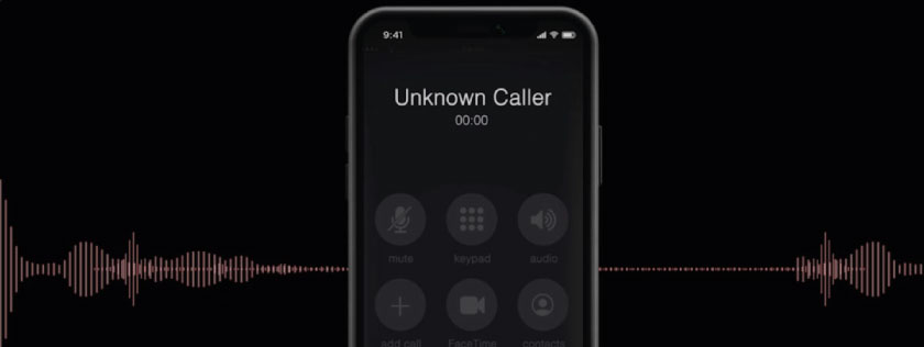 Unknown number calling mobile phone