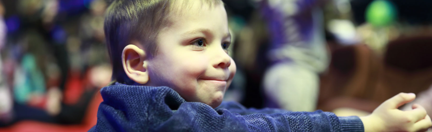 Child at the circus