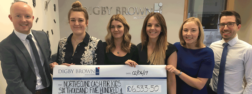 Aberdeen Cheque Handover 2019