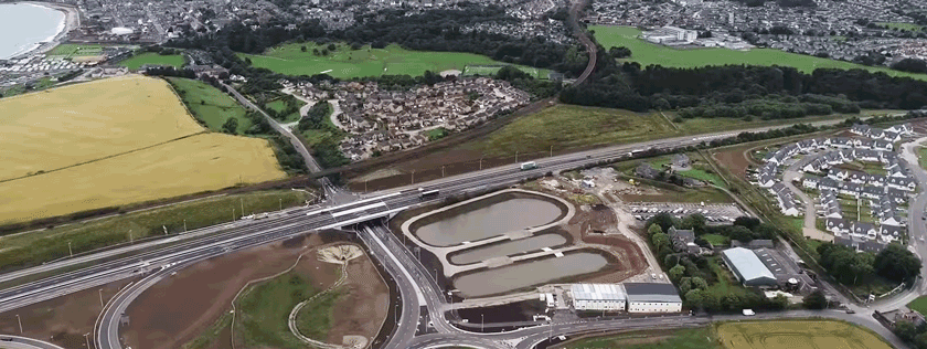 Aberdeen Western Peripheral Route Aerial Image