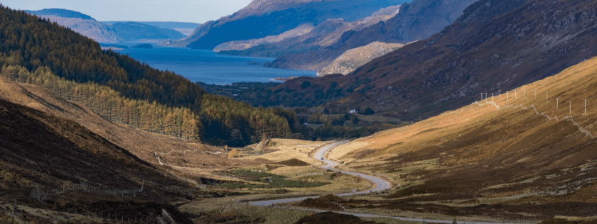 Cycling in the Highlands Scotland
