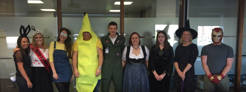 Dundee office Halloween