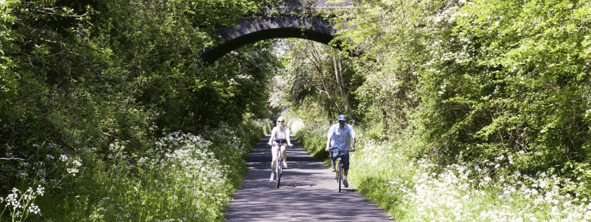 Cycling in the Spring offroad