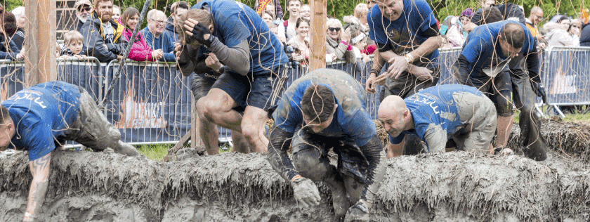 Taking part in Tough Mudder 2016