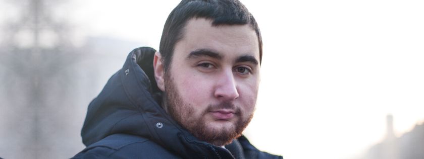 Man looking to camera