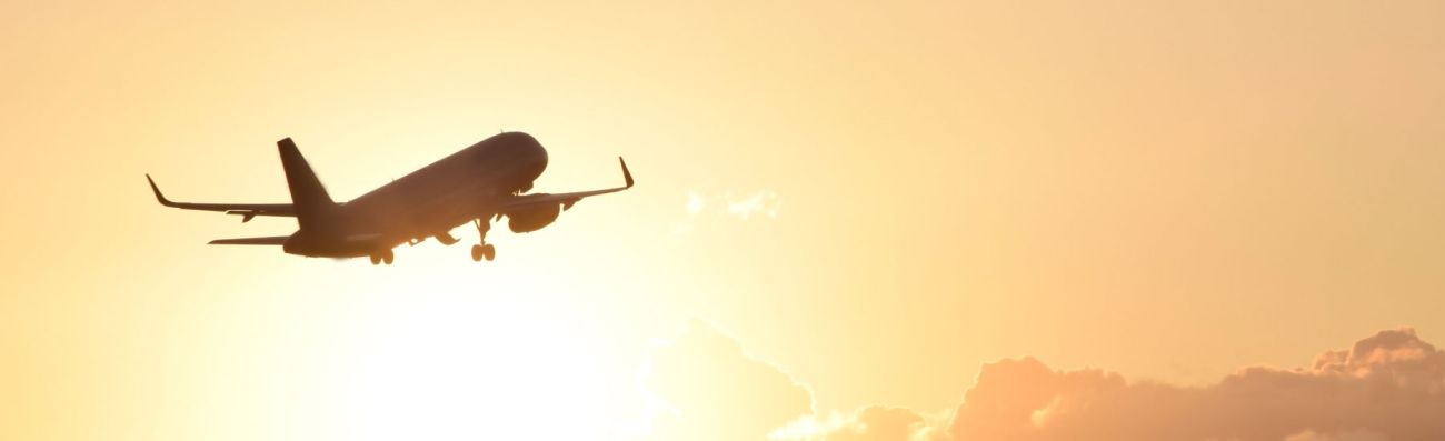 Plane taking off