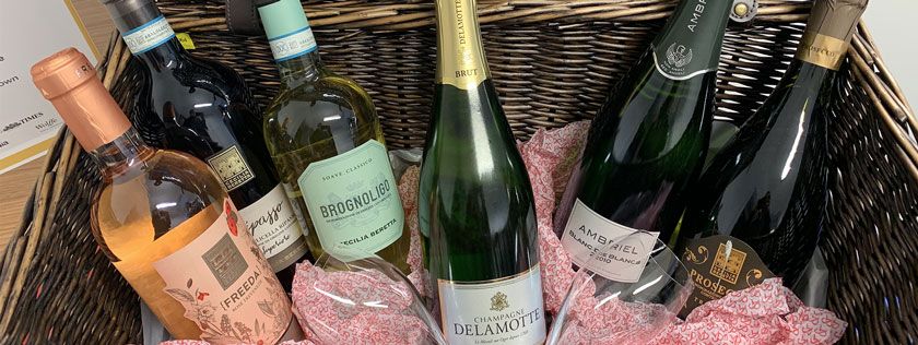 Ayr office Fizz Charity Hamper 2019