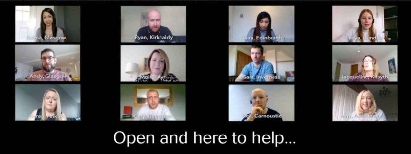 Digby Brown TV advert 2020 - still open and here to help during COVID19