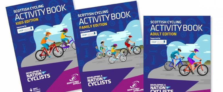 Scottish Cycling Activity Books