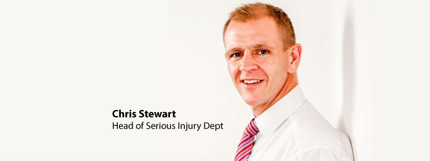 Chris Stewart, Head of Serious Injury Department