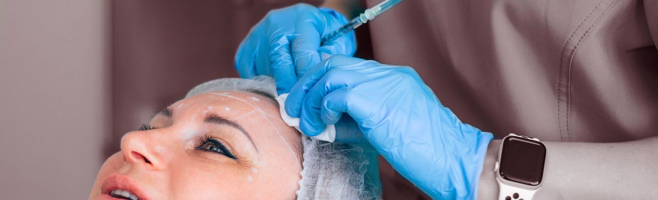 woman having a beauty treatment