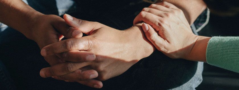 Helping another person