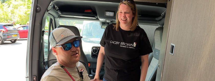 Robin and Moira at the SIS BBQ 2022