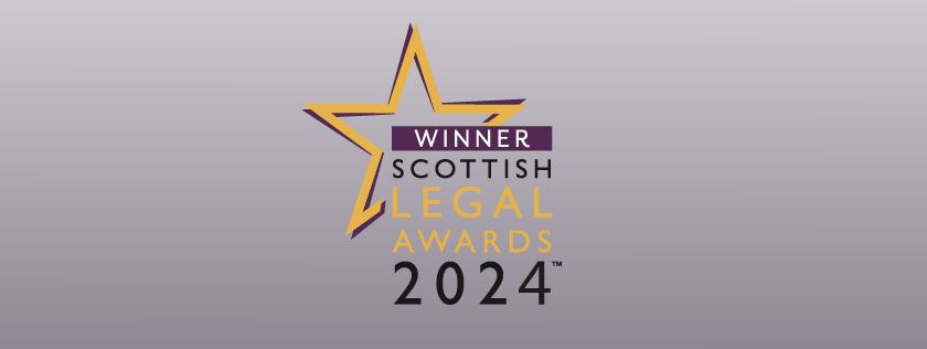 Scottish Legal Awards Winner logo