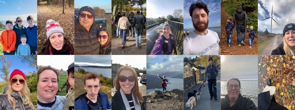 Staff walk more than 19 MILLION steps for Make Some Noise