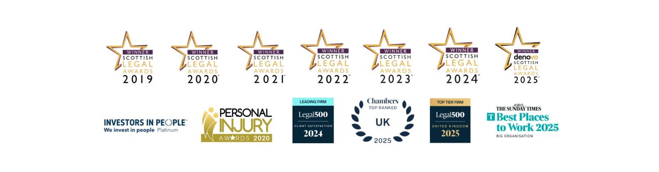 Digby Brown's award logos