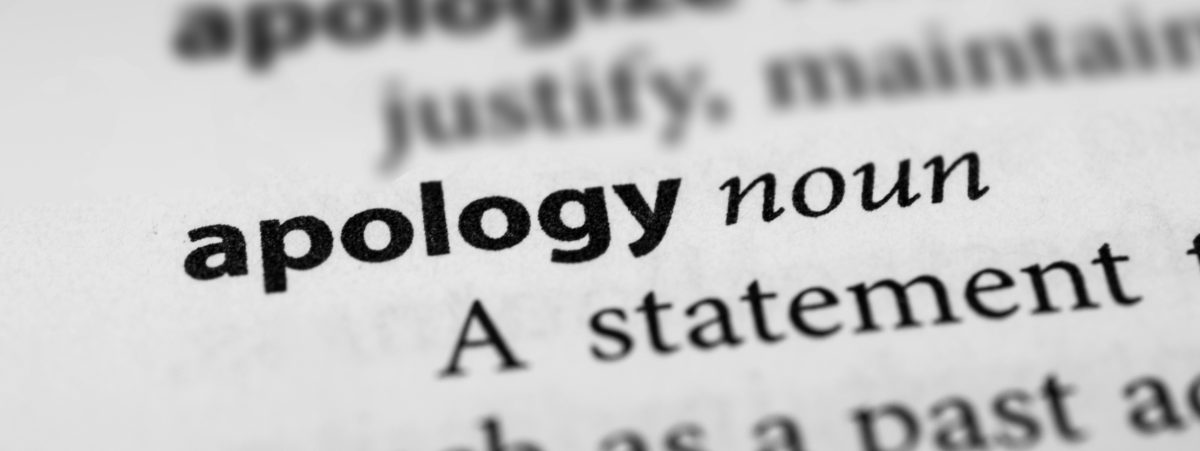 The power of an apology and how a simple ‘Sorry’ can impact personal injury cases