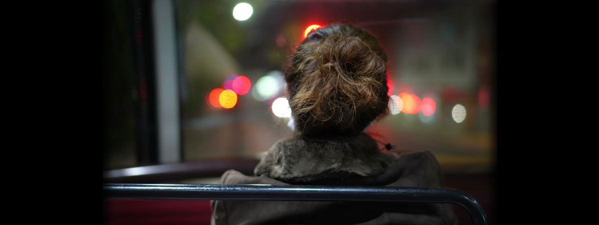 Passenger on public transport