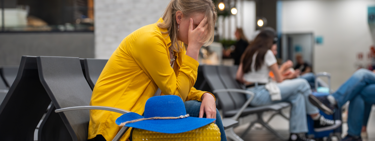 Passenger left stranded after accident abroad