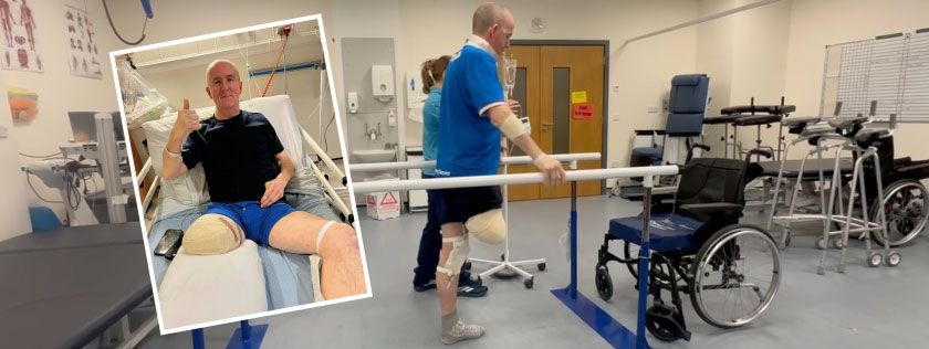 Andy Watson to take on Glasgow Kiltwalk after limb loss