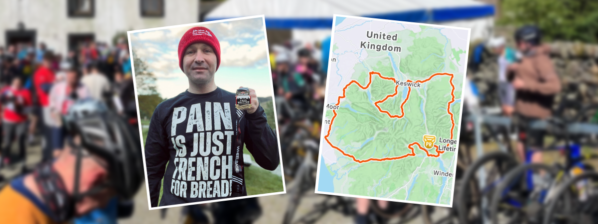 Media Manager Sam Whyte completes mammoth cycling challenge