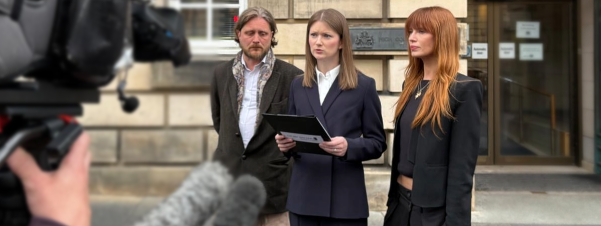 Yvonne Carnie's family, along with our Senior Associate Catherine Hammond, give a statement following the sentencing of Robert Wilson