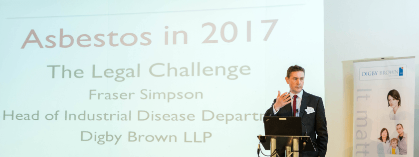 Fraser Simpson speak at Asbestos Conference 2017