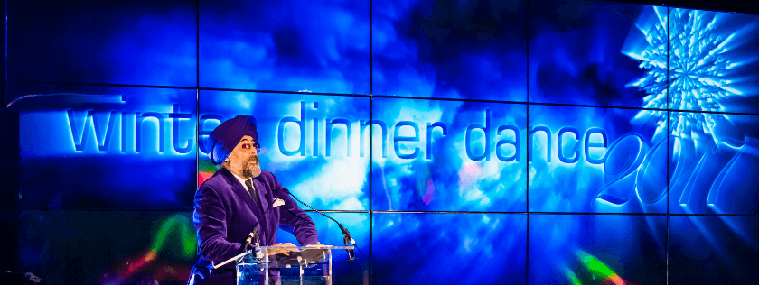 Hardeep - Winter Dinner Dance for Spinal Injuries Scotland