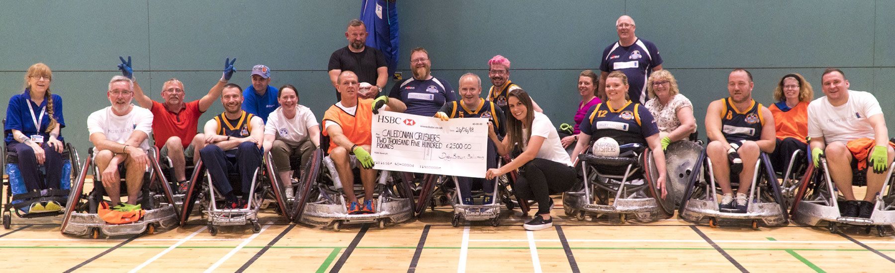 Glasgow Wheelchair Rugby Club Digby Brown