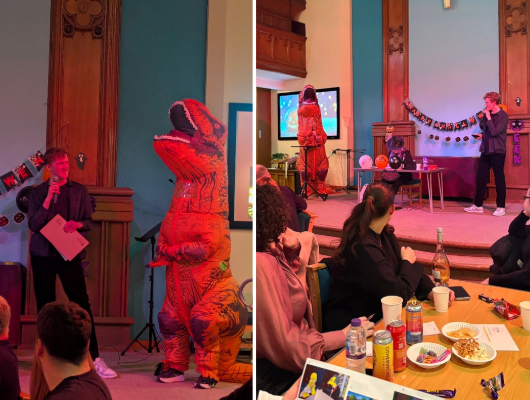 Edinburgh office Halloween quiz night