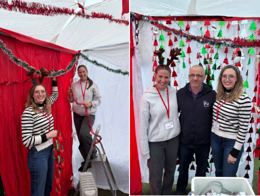 Felicity and Sarah The Yard