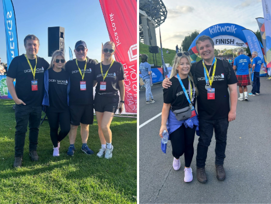 Kirkcaldy team take on Kiltwalk