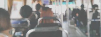 Passengers on a bus