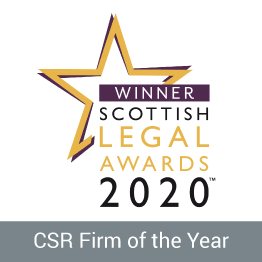 Scottish Legal Awards - Community Contribution Award 2020