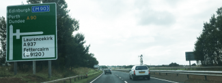 M90 motorway