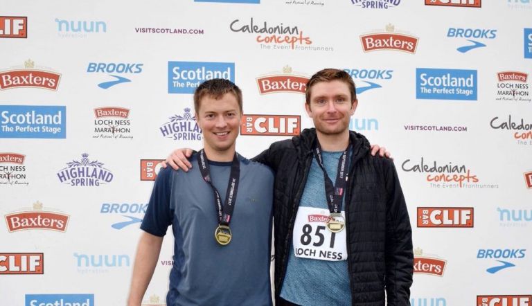 Jordan McCarter from the Aberdeen Office takes on the Loch Ness Marathon