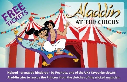 Aladdin At The Circus by Circus Starr 